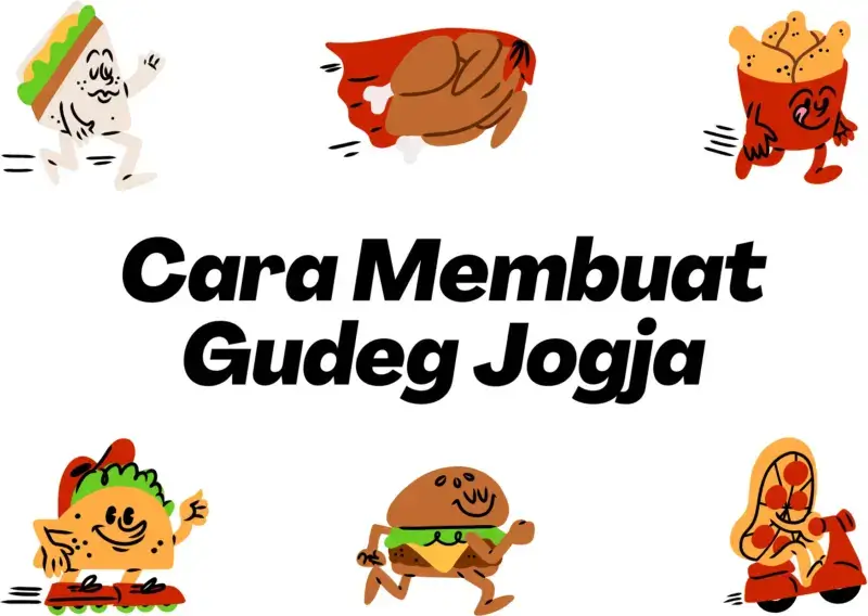 cara membuat gudeg jogja kering