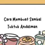 cara me,mbuat sambal tuktuk andaliman