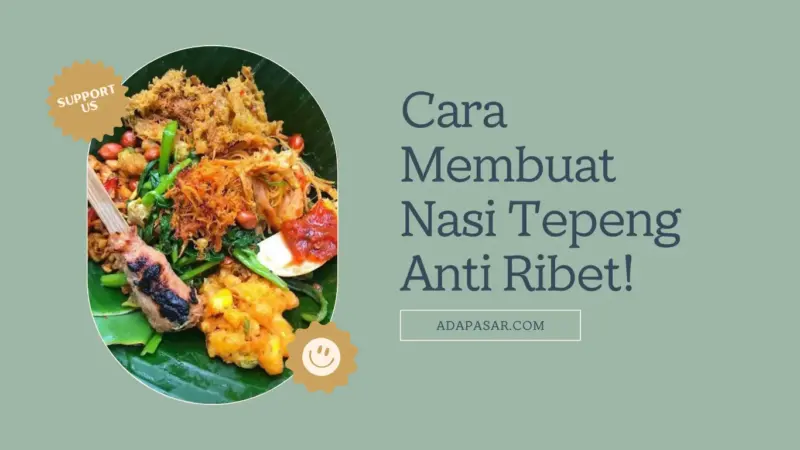 nasi tepeng khas gianyar bali